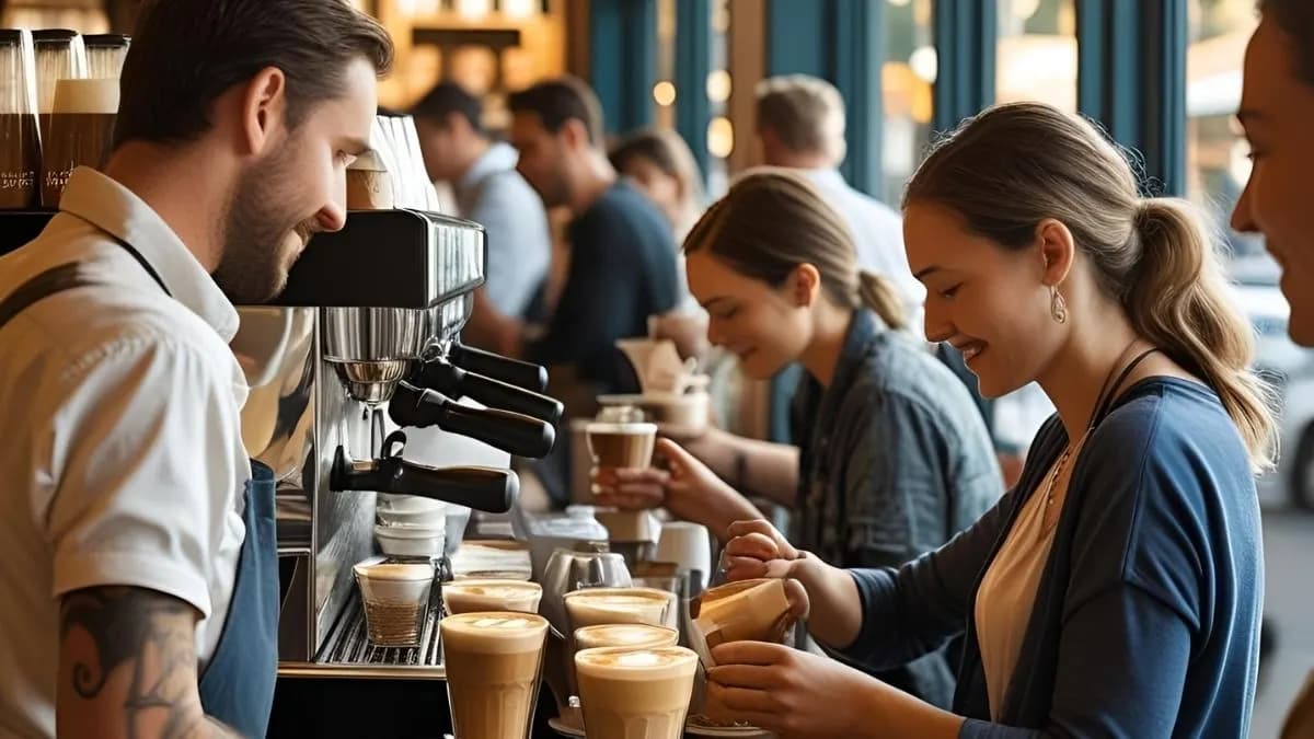 A busy Toowoomba cafe benefiting from an optimised Google Business Profile.