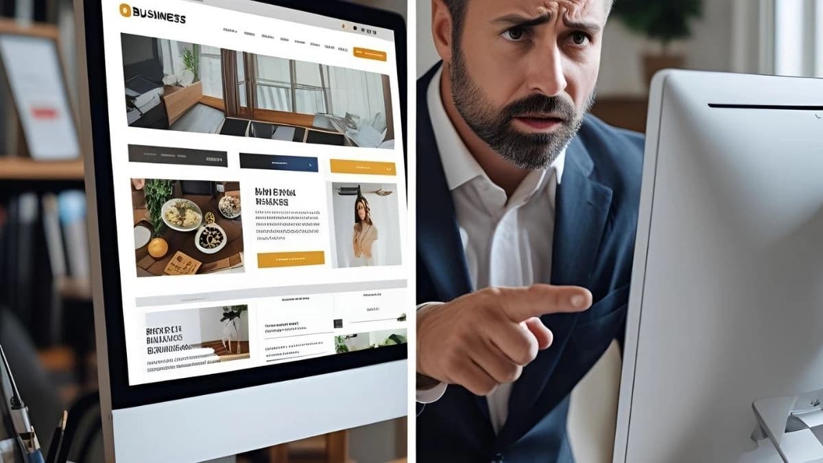 A business owner in Toowoomba considering a website redesign.